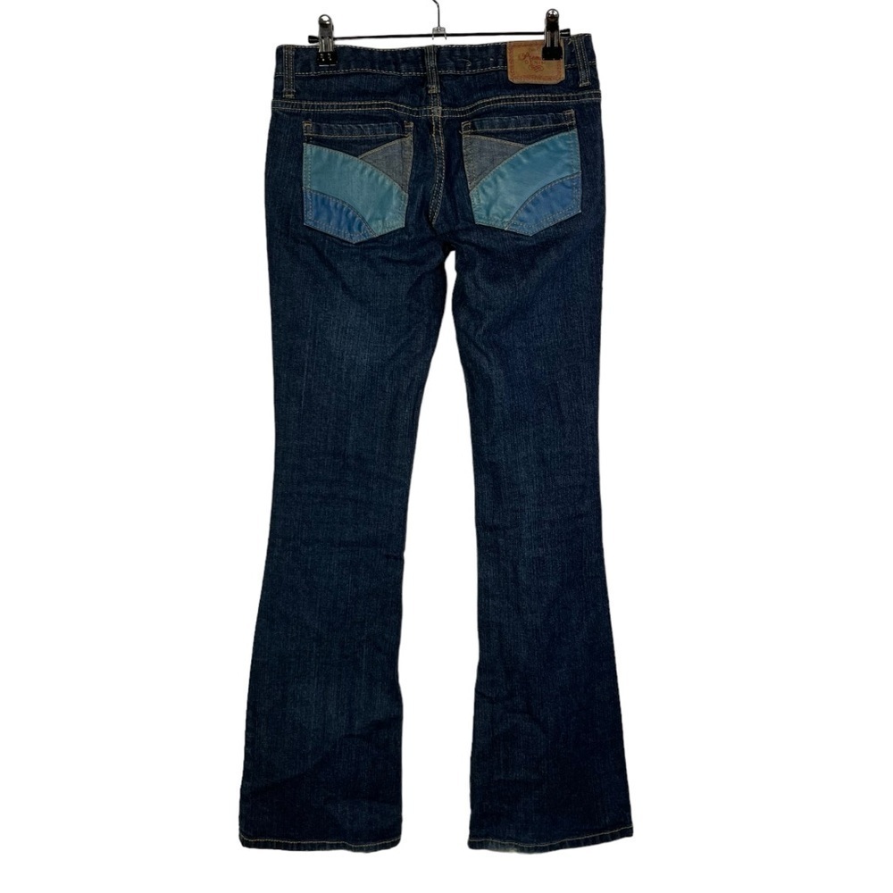 Rue 21 Premiere Y2K Blue Wash‎ Mid Rise Bootcut Jeans 1/2